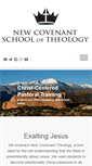 Mobile Screenshot of newcovenantschooloftheology.org